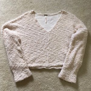 White Free People Sweater